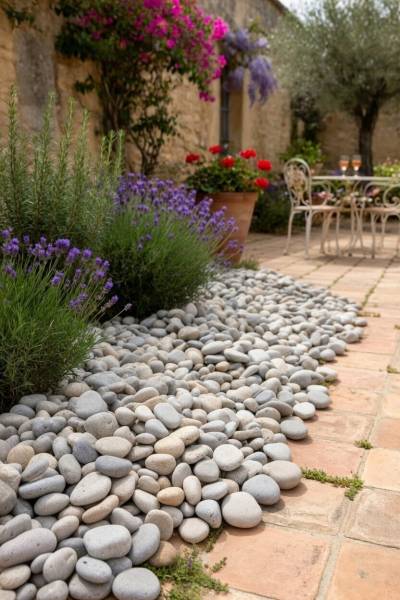 galets blancs en vrac pas cher pour aménagement de jardin à Marseille La Valentine 13011