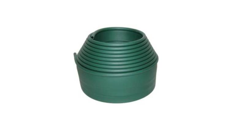 Bordure jardin en pvc souple vert