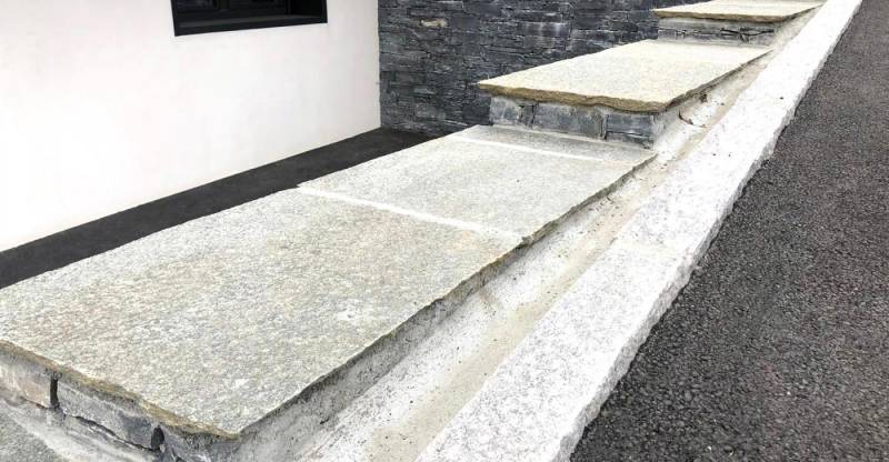 Opus romain pierre de Luzerne pour aménagement extérieur Le Rove