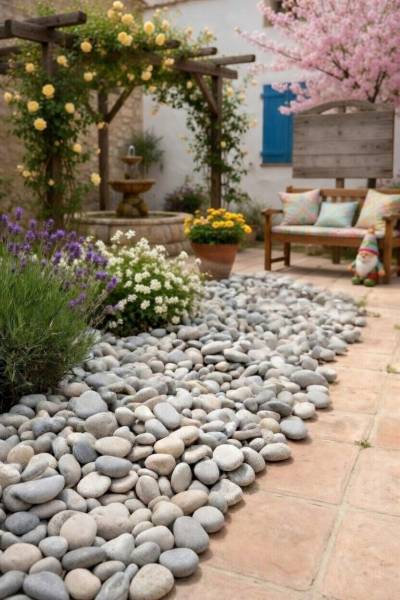 Magasin de galets pour jardin extérieur près de Plan de Campagne