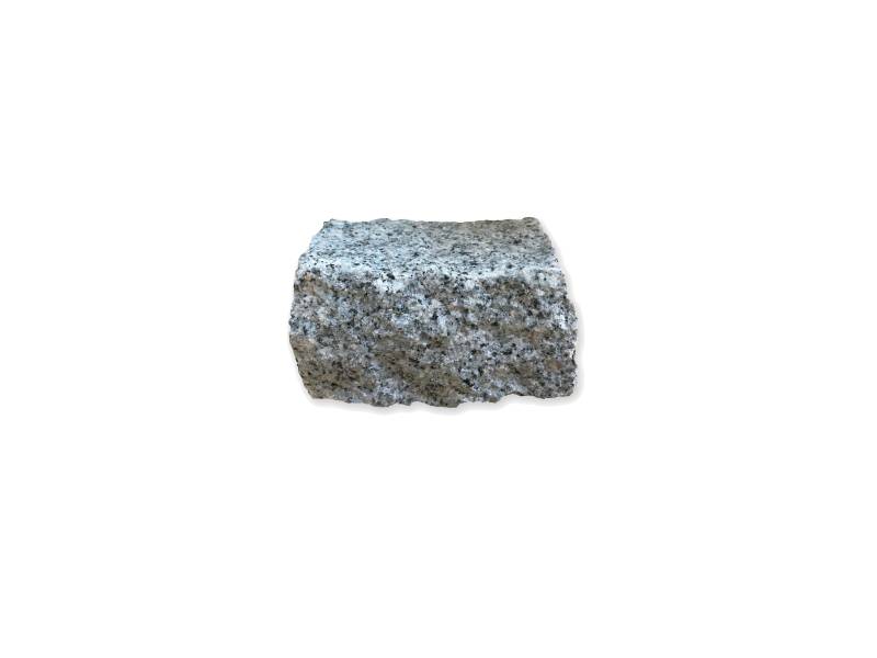 Pavé de granit gris