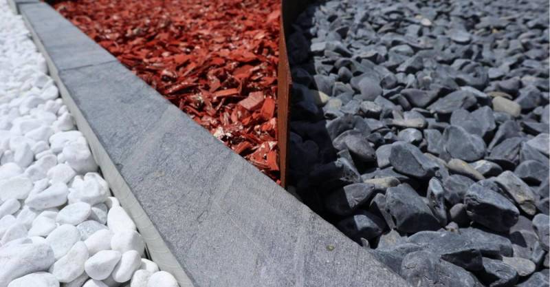 Acheter des bordures acier Corten pour délimiter les sols à Aix-en-Provence